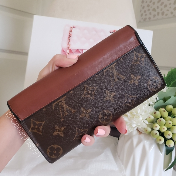 Authentic Pre-owned Rare Louis Vuitton Tuileries Tri-Colored Flap Wallet - Picture 5 of 15